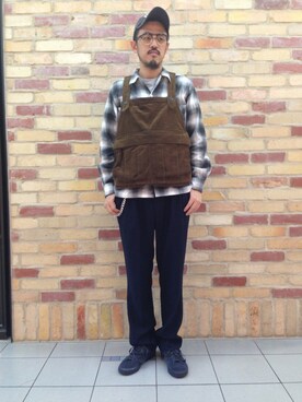 井上    恭輔さん（メンズ・182cm）の秋コーディネート