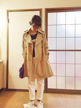 masunさん（レディース・153cm）の冬コーディネート