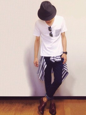 Tさん(メンズ・166cm)の夏コーディネート