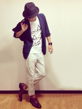 Tさん（メンズ・166cm）の夏コーディネート