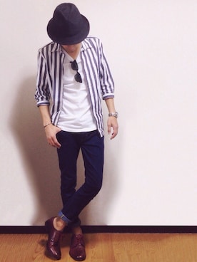 Tさん(メンズ・166cm)の夏コーディネート