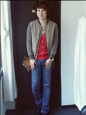 「アイテム（腕時計）」を使った、クオートさん（メンズ・171cm・20代）の秋コーディネート