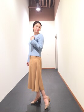 Masumi Yamadaさん(レディース・164cm)の冬コーディネート