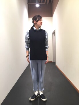 Masumi Yamadaさん（レディース・164cm）の冬コーディネート