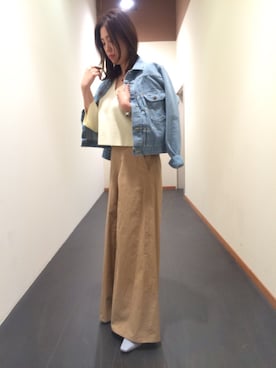 Masumi Yamadaさん（レディース・164cm）の春コーディネート