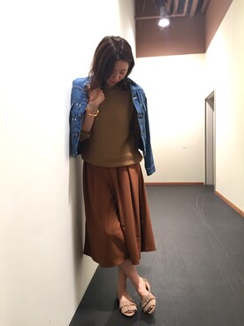 Masumi Yamadaさん（レディース・164cm）の春コーディネート