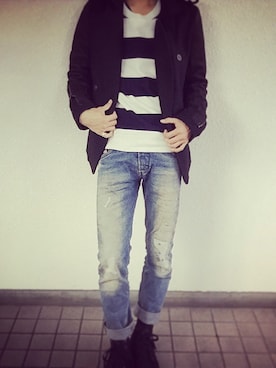 白黒つけ太郎さんのコーディネート