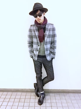 白黒つけ太郎さんのコーディネート