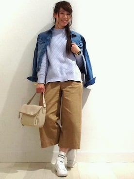 でちさん（レディース・163cm）の春コーディネート