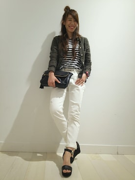 でちさん（レディース・163cm）の春コーディネート