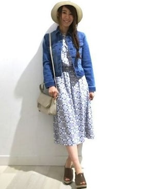 でちさん（レディース・163cm）の春コーディネート