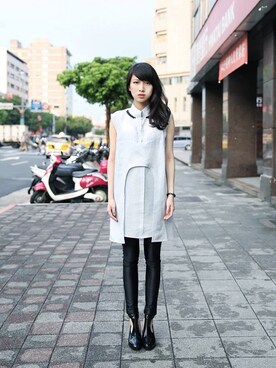 「cheap monday」｜「アイテム（ワンピース/ドレス）」を使った、SoulOutさん（レディース・160cm）の夏コーディネート
