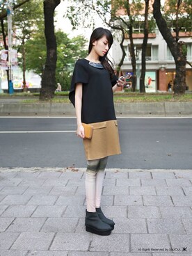 「cheap monday」｜「アイテム（財布/小物）」を使った、SoulOutさん（レディース・160cm）の秋コーディネート