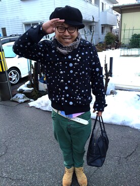 よしとさん（メンズ・170cm）の春コーディネート