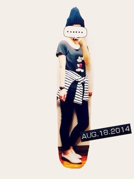 カナさん（レディース・157cm）の夏コーディネート