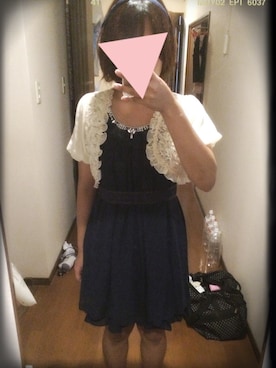 「axes femme（アクシーズファム）のアイテム（ドレス）」を使った、m a h .さん（レディース・160cm）の春コーディネート
