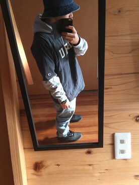 「santastic!」｜yskさん（メンズ・170cm）の冬コーディネート