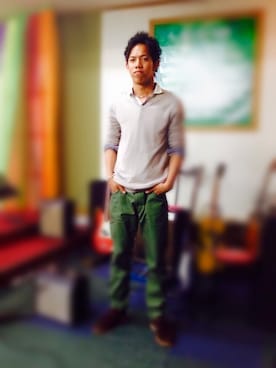 「178cm」｜Johnさん（メンズ・178cm）の冬コーディネート