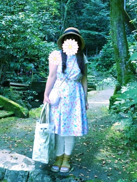 「山ガール」｜miromariさん（レディース・150cm）の夏コーディネート