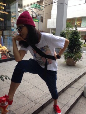 mokoさん（レディース・170cm）の夏コーディネート