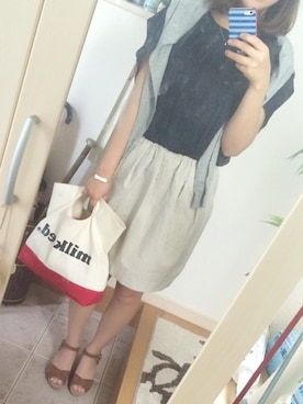 *naaa*さん（レディース・156cm）の夏コーディネート