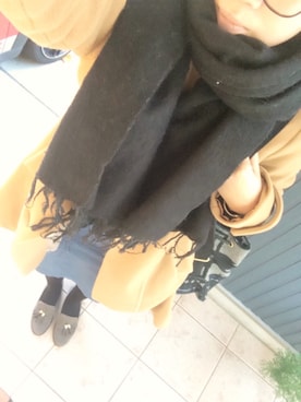 *naaa*さん（レディース・156cm）の冬コーディネート