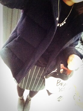 *naaa*さん（レディース・156cm）の冬コーディネート