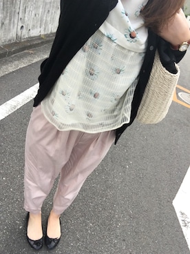 *naaa*さん（レディース・156cm）の夏コーディネート