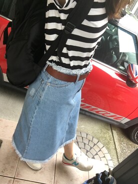 *naaa*さん（レディース・156cm）の夏コーディネート