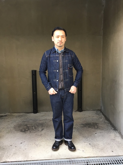 UーTAR｜FULLCOUNTのデニムジャケットを使ったコーディネート - WEAR