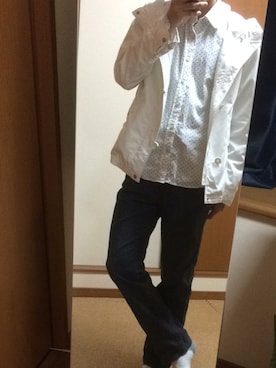 「Eddie Bauer（エディーバウアー）のアイテム（チノパンツ）」を使った、kさん（メンズ・178cm）の秋コーディネート