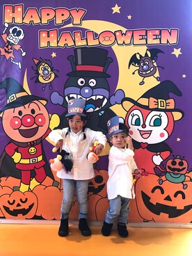 nico☺︎sakutaroさん（キッズ・90cm）の秋コーディネート