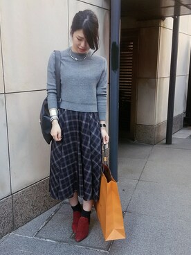「beautifulpeople」｜hachicoさん（レディース・164cm）の秋コーディネート