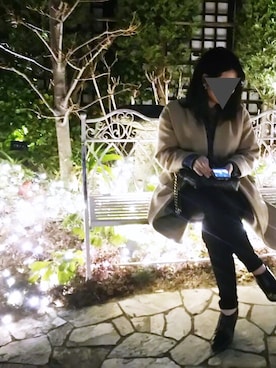 「アイテム（ブーティ）」を使った、hachicoさん（レディース・164cm・20代）の冬コーディネート