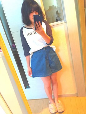 ゆりかしさん（レディース・153cm）の夏コーディネート