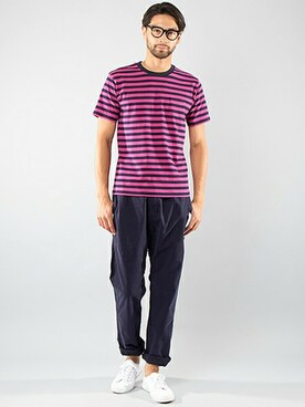 LE JUN staff2さん（メンズ・185cm）の夏コーディネート