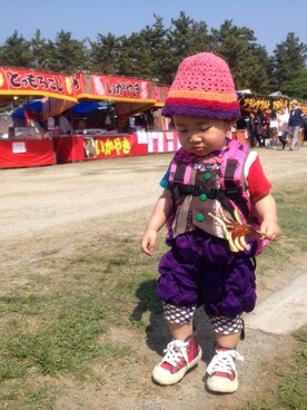 JOE COOLさん(キッズ・80cm)の春コーディネート