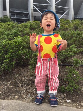 JOE COOLさん（キッズ・90cm）の秋コーディネート