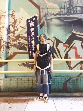 YUKIYA UENOさん(メンズ・169cm)の夏コーディネート