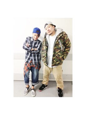 YUKIYA UENOさん(メンズ・169cm)の冬コーディネート