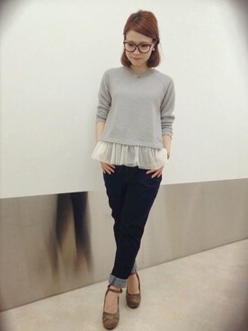 中やんさん（レディース・156cm・100代）の秋コーディネート