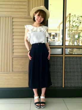 中やんさん（レディース・156cm）の春コーディネート