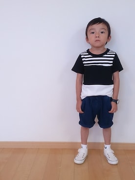 RinRinさん（キッズ・100cm）の夏コーディネート