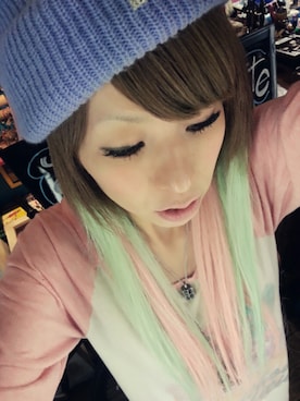 「BIGBLACKMARIA（ビックブラックマリア）のアイテム」を使った、いけだめぐみさん（レディース・155cm）の秋コーディネート