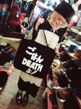 「Ne-net（ネネット）のアイテム」を使った、いけだめぐみさん（レディース・155cm）の秋コーディネート