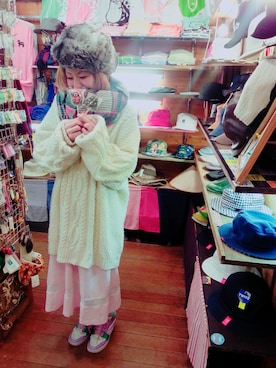 「アイテム（その他、ブラウン系）」を使った、いけだめぐみさん（レディース・155cm）の秋コーディネート