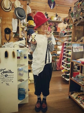 「Jieda（ジエダ）のアイテム」を使った、いけだめぐみさん（レディース・155cm）の春コーディネート