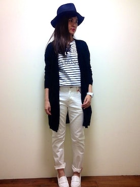 はしもとまゆさん（レディース・156cm）の春コーディネート