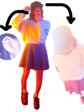 「Ulula（ウルラ）のアイテム」を使った、ちゃーんさん（レディース・156cm）の冬コーディネート