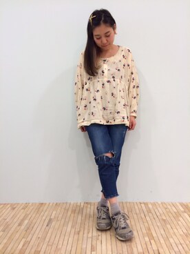 △kolmio+LIM△さん（レディース・155cm）の春コーディネート